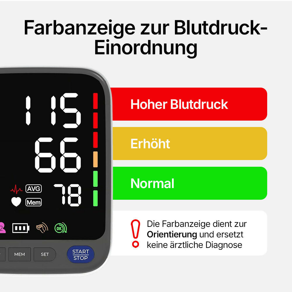 Blutdruckmessgerät V8 Ultra — Next-Gen Präzisionssensor für klinisch genaue Messungen