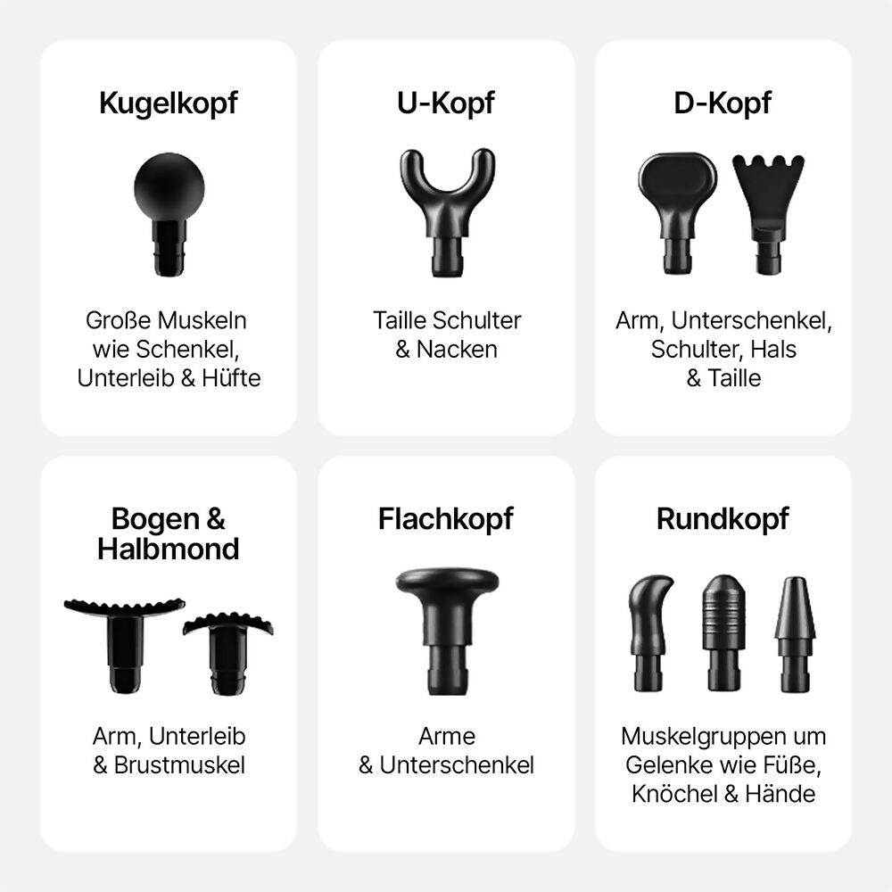 Oryzom ProPulse V1 – Professionelle Tiefenmassage mit 30 Geschwindigkeiten für gezielte Entspannung und lockere Muskeln