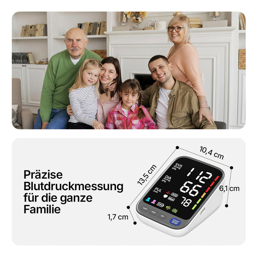 Blutdruckmessgerät V8 Ultra — Next-Gen Präzisionssensor für klinisch genaue Messungen