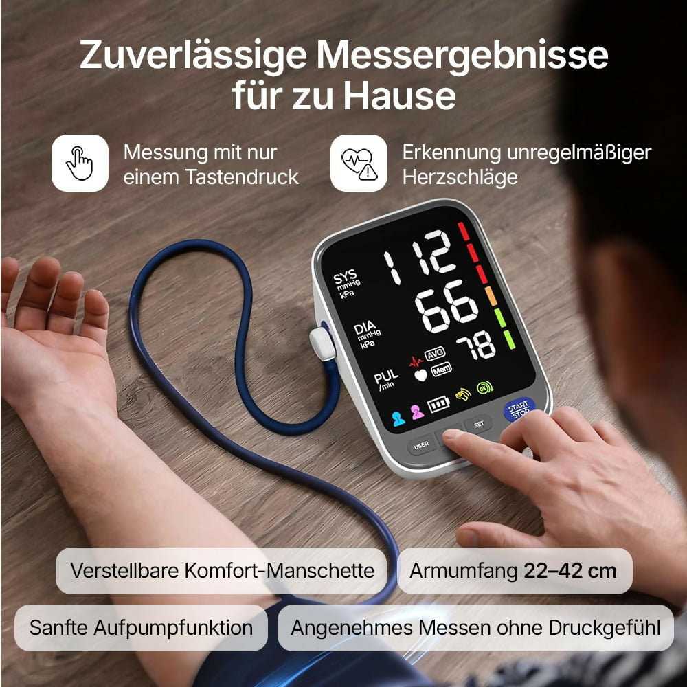 Blutdruckmessgerät V8 Ultra — Next-Gen Präzisionssensor für klinisch genaue Messungen