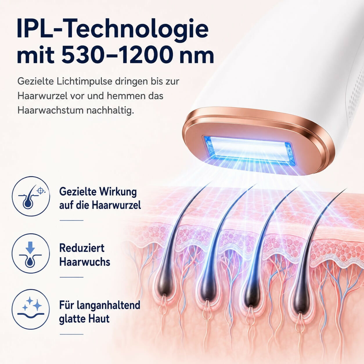 Oryzom ProSilk — IPL-Technologie mit Kühlfunktion für langanhaltend glatte Haut