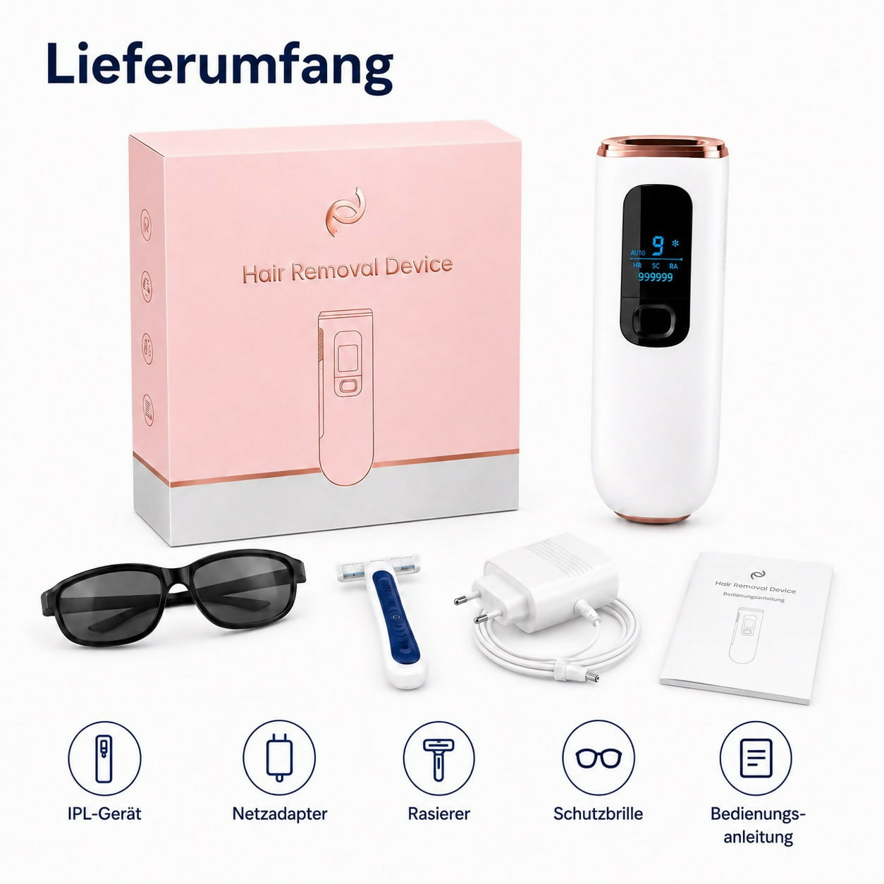 Oryzom ProSilk — IPL-Technologie mit Kühlfunktion für langanhaltend glatte Haut