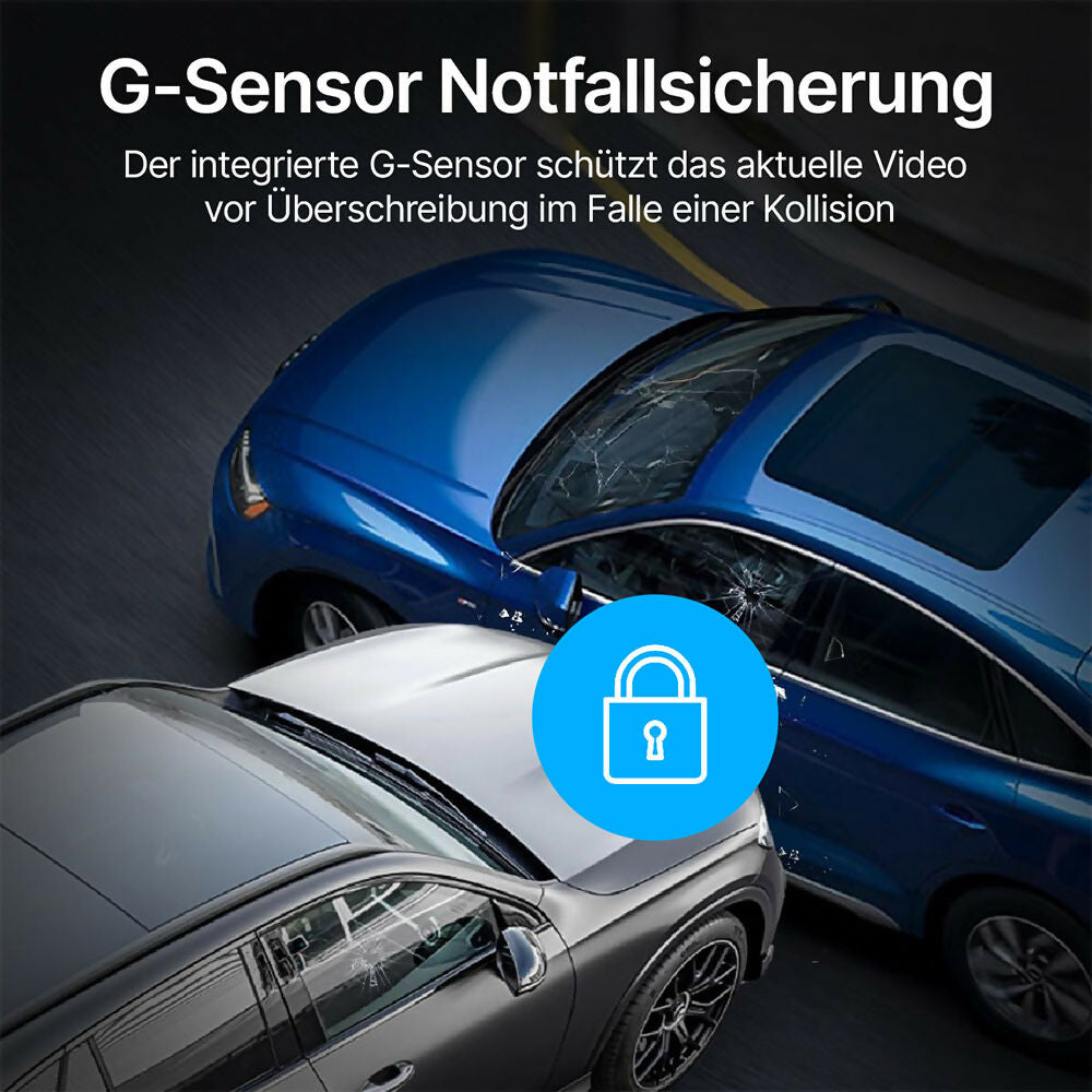 Oryzom 4K Dashcam mit 3,94