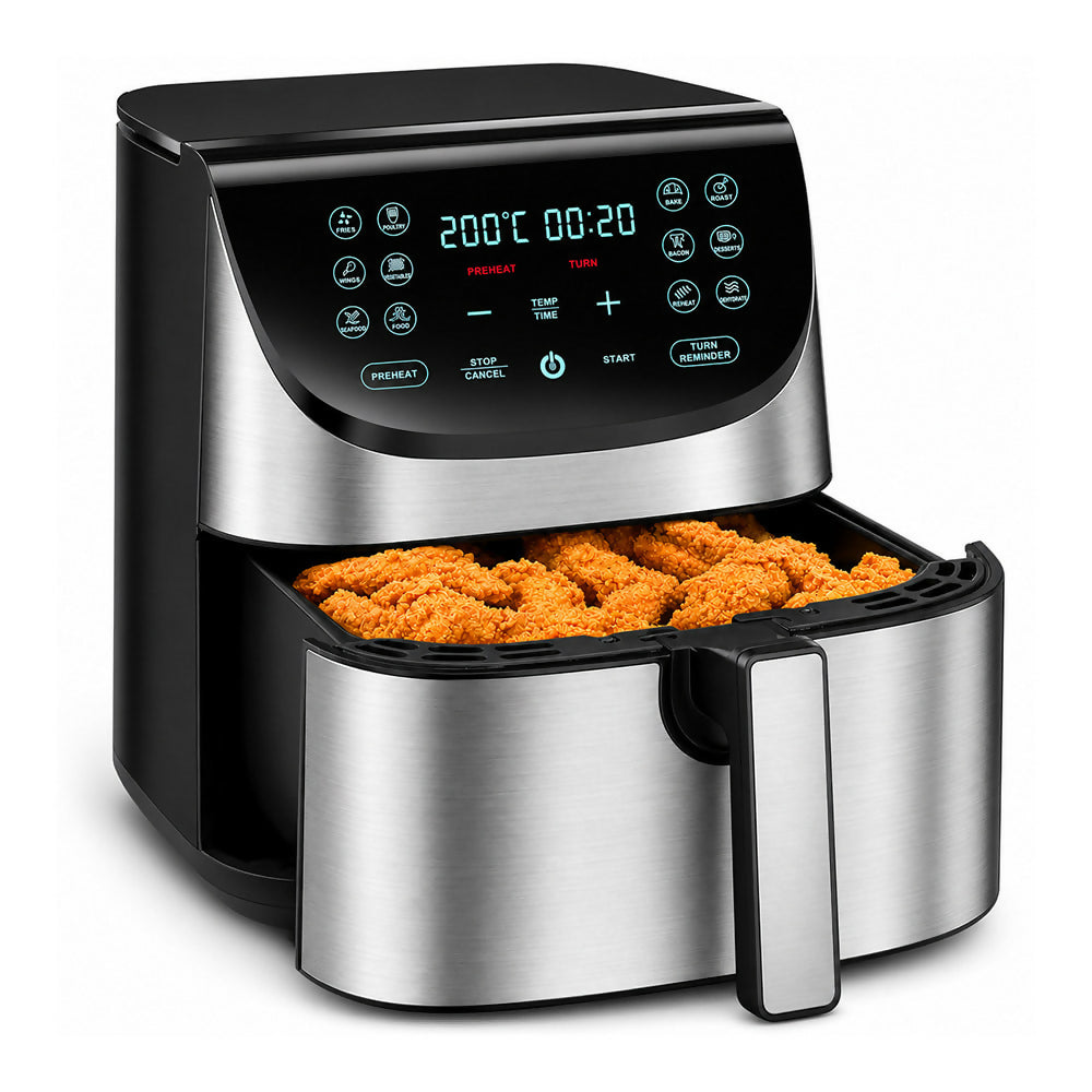 Oryzom AirCrisp Pro — 360° Heißluft-Technologie mit 1700 W für schnelle und gesunde Mahlzeiten